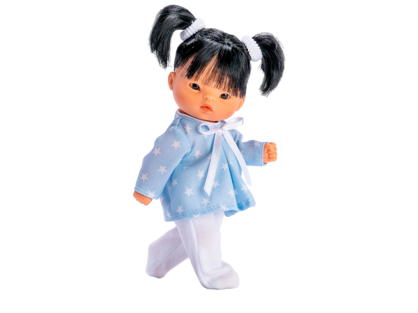 CHENI CAMISA ESTRELLAS AZUL POLAINA BLANCA