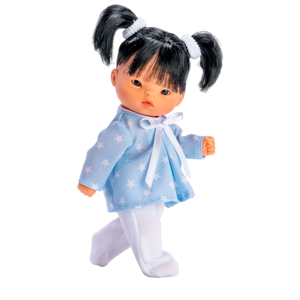 CHENI CAMISA ESTRELLAS AZUL POLAINA BLANCA