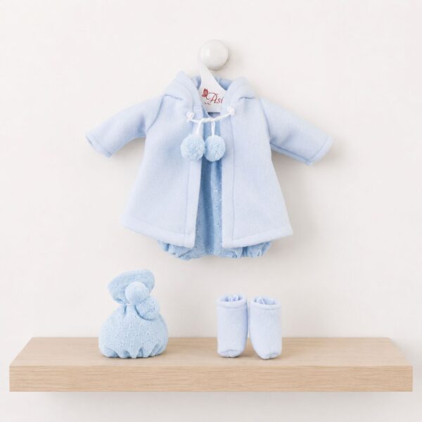 CONJUNTO KOKE TRENCA CELESTE