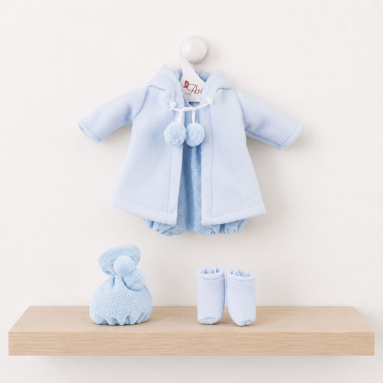 CONJUNTO KOKE TRENCA CELESTE