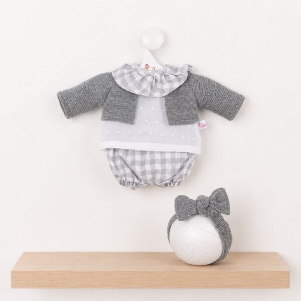 CONJUNTO KOKE POLOLO Y CHAQUETA GRIS