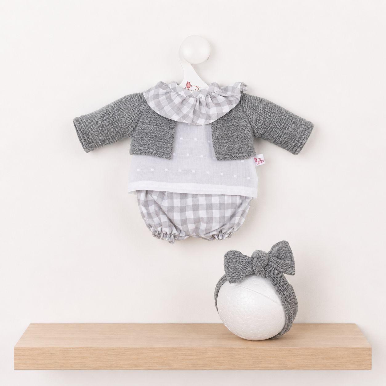 CONJUNTO KOKE POLOLO Y CHAQUETA GRIS