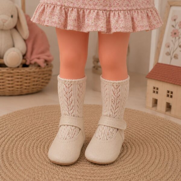 CALCETINES BEIGE MUÑECO 36-40CM