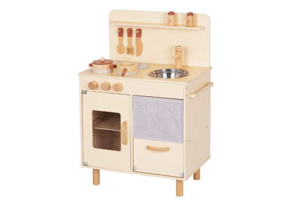 COCINA BEIGE CON ACCESORIOS 73X52X32,5 CM