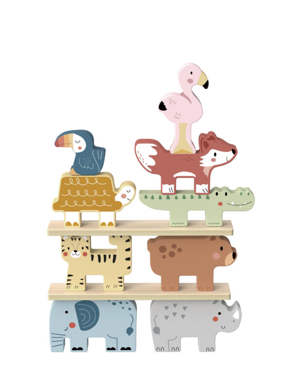 JUEGO DE ANIMALES APILABLES