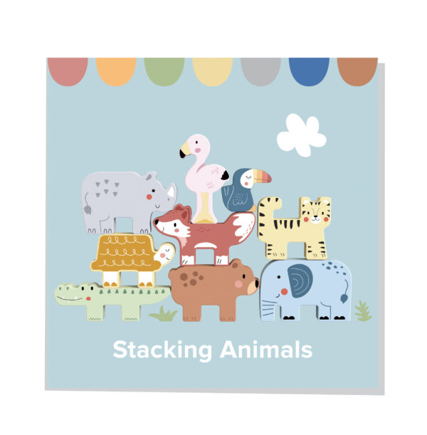 JUEGO DE ANIMALES APILABLES - Imagen 3