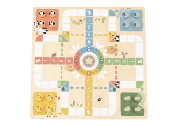 PARCHIS Y JUEGO DE LA SERPIENTE