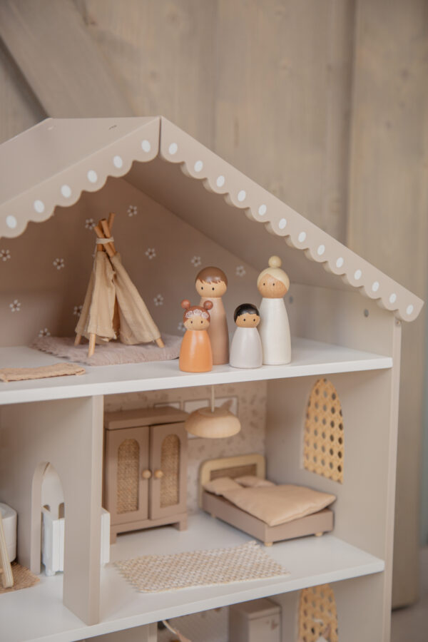 CASA DE MUÑECAS NOUGAT CON MUEBLES - Imagen 5