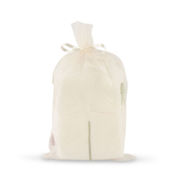 SET 3 PAÑALES MUÑECAS EN BOLSA DE TULL BEIGE - Imagen 2