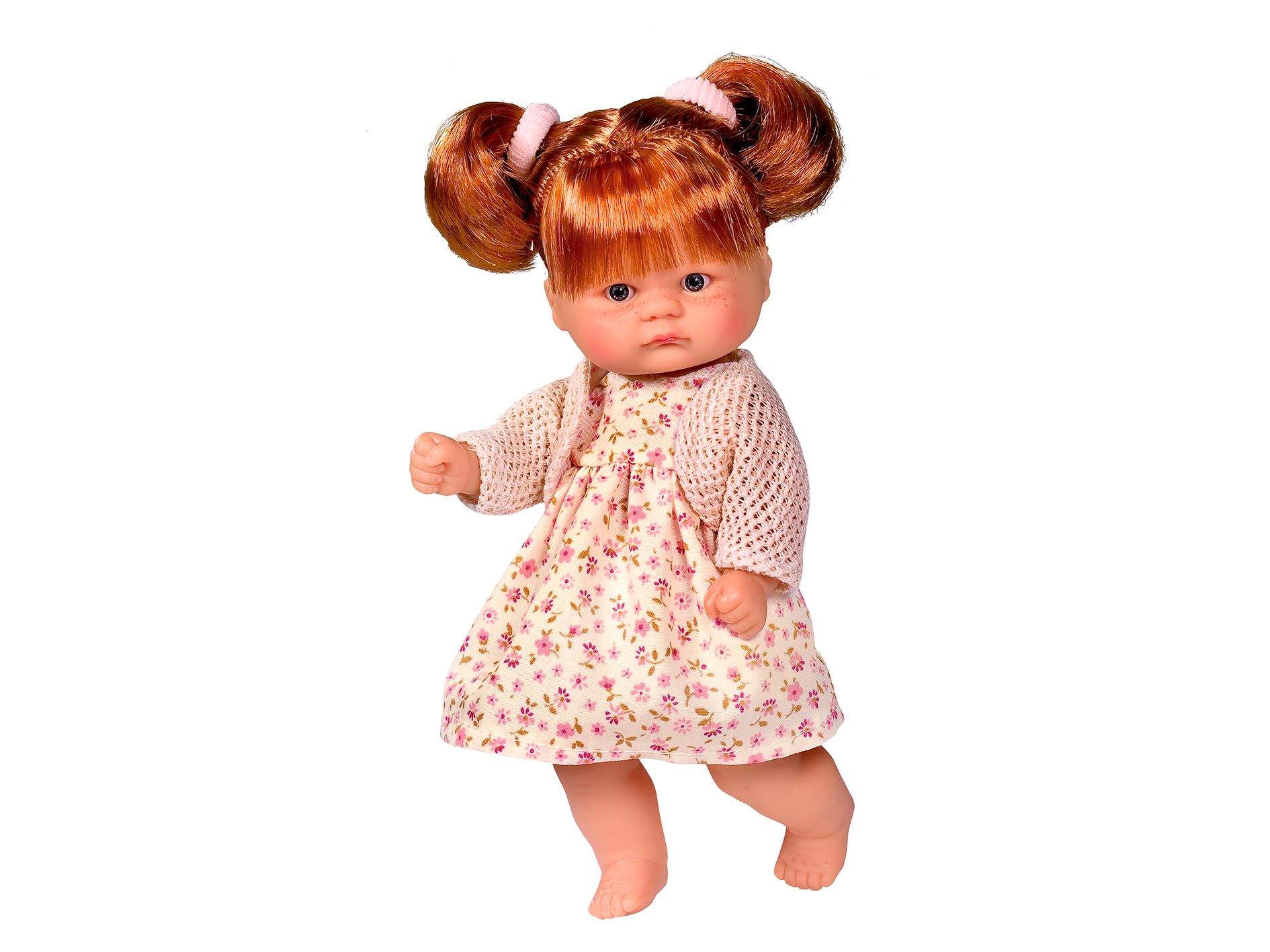 BOMBONCÍN VESTIDO FLORES ROSAS CHAQUETA BEIGE