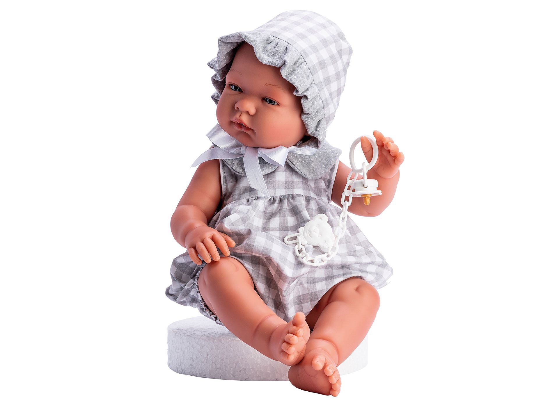 PABLO CUADROS GRISES CUELLO GASA GRIS