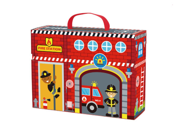 CAJA ESTACIÓN DE BOMBEROS