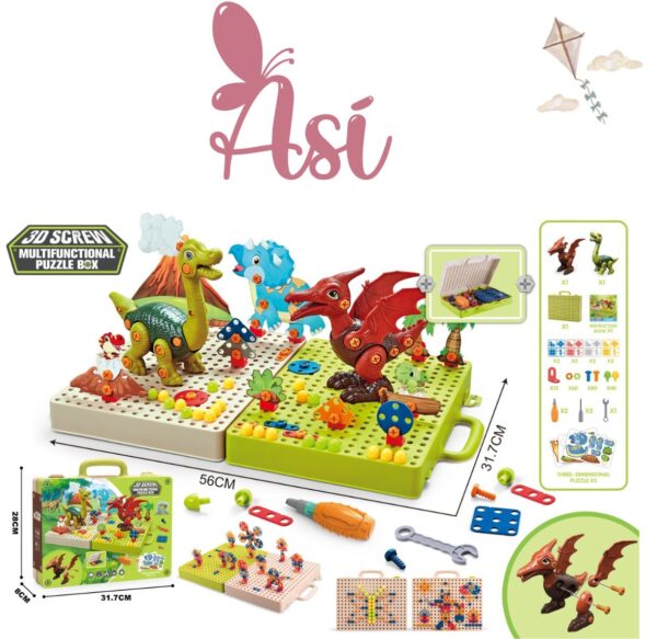 ROMPECABEZAS DINOSAURIO PARA MONTAR 3D