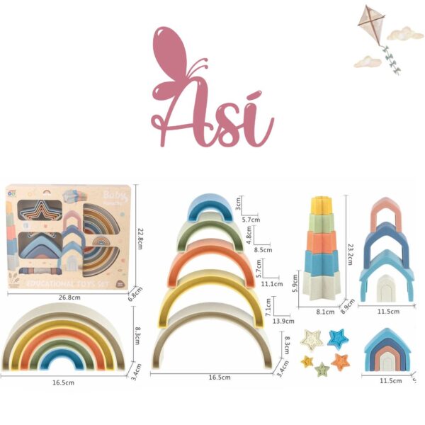 SET JUGUETE EDUCATIVO PARA BEBÉ