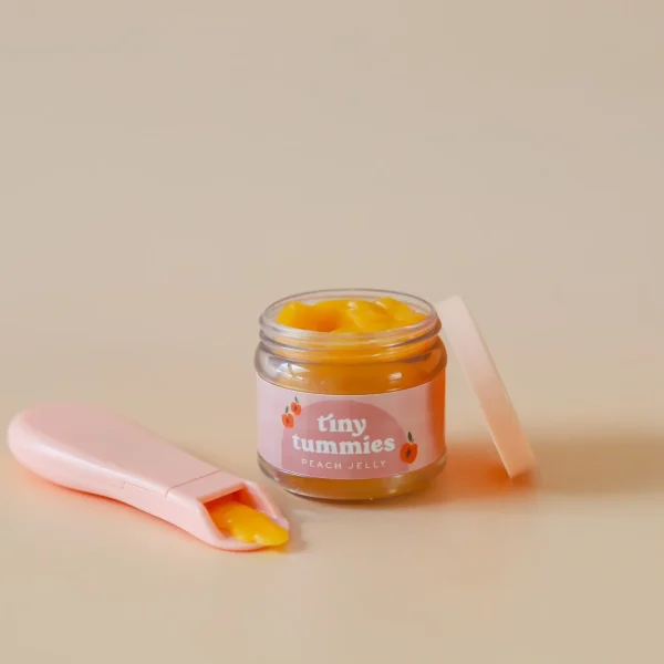 POTITO CON CUCHARA TINY HARLOW DE MELOCOTÓN