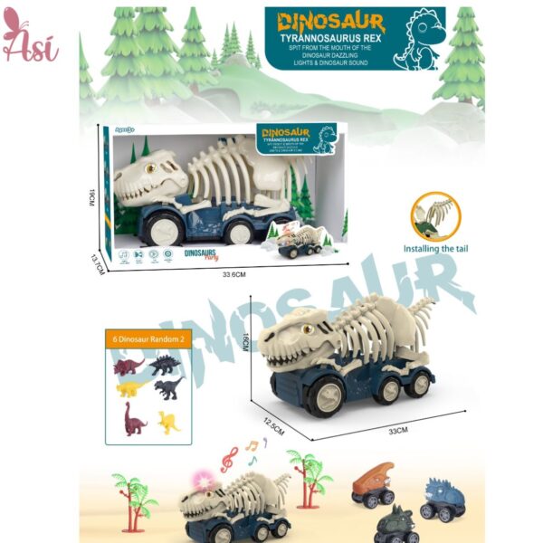 MAMÁ DINOSAURIO AZUL