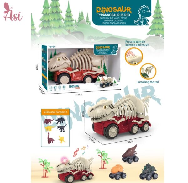 MAMÁ DINOSAURIO ROJA