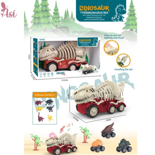 MAMÁ DINOSAURIO ROJA