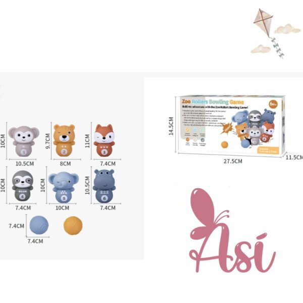 SET DE BOLOS ANIMALES