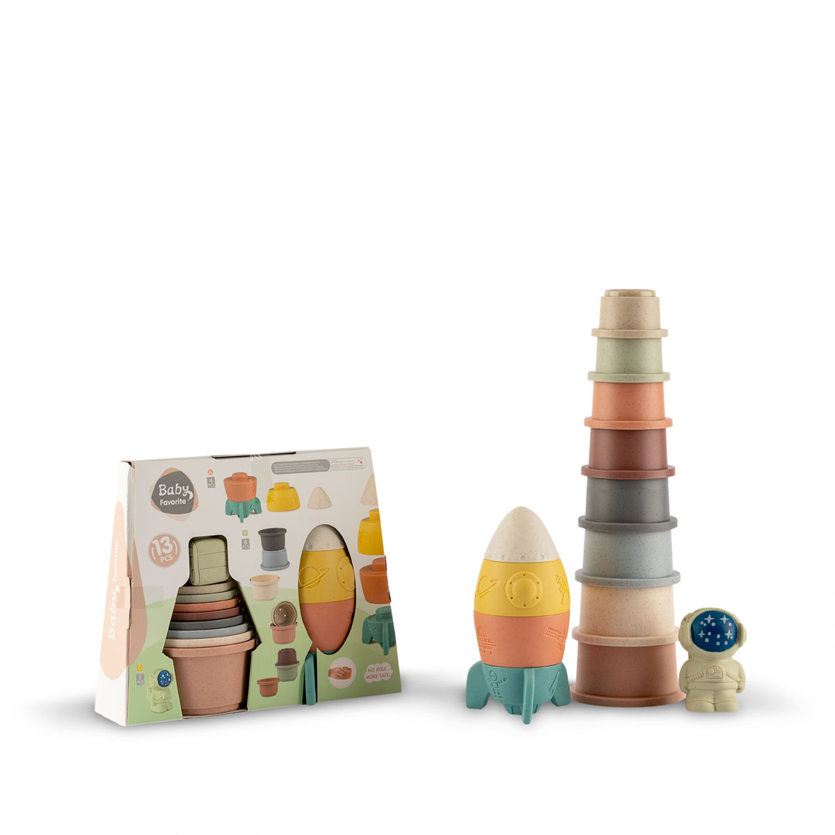 JUGUETE PARA EL BAÑO BEBÉ 5-8 PIEZAS TEMÁTICAL ESPACIAL