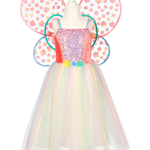 Disfraz Souza Flora para Niñas - Magia y Encanto en Cada Detalle T3-4 años