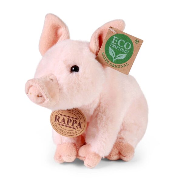 CERDO DE PELUCHE DE 18 CM ECO FRIENDLY