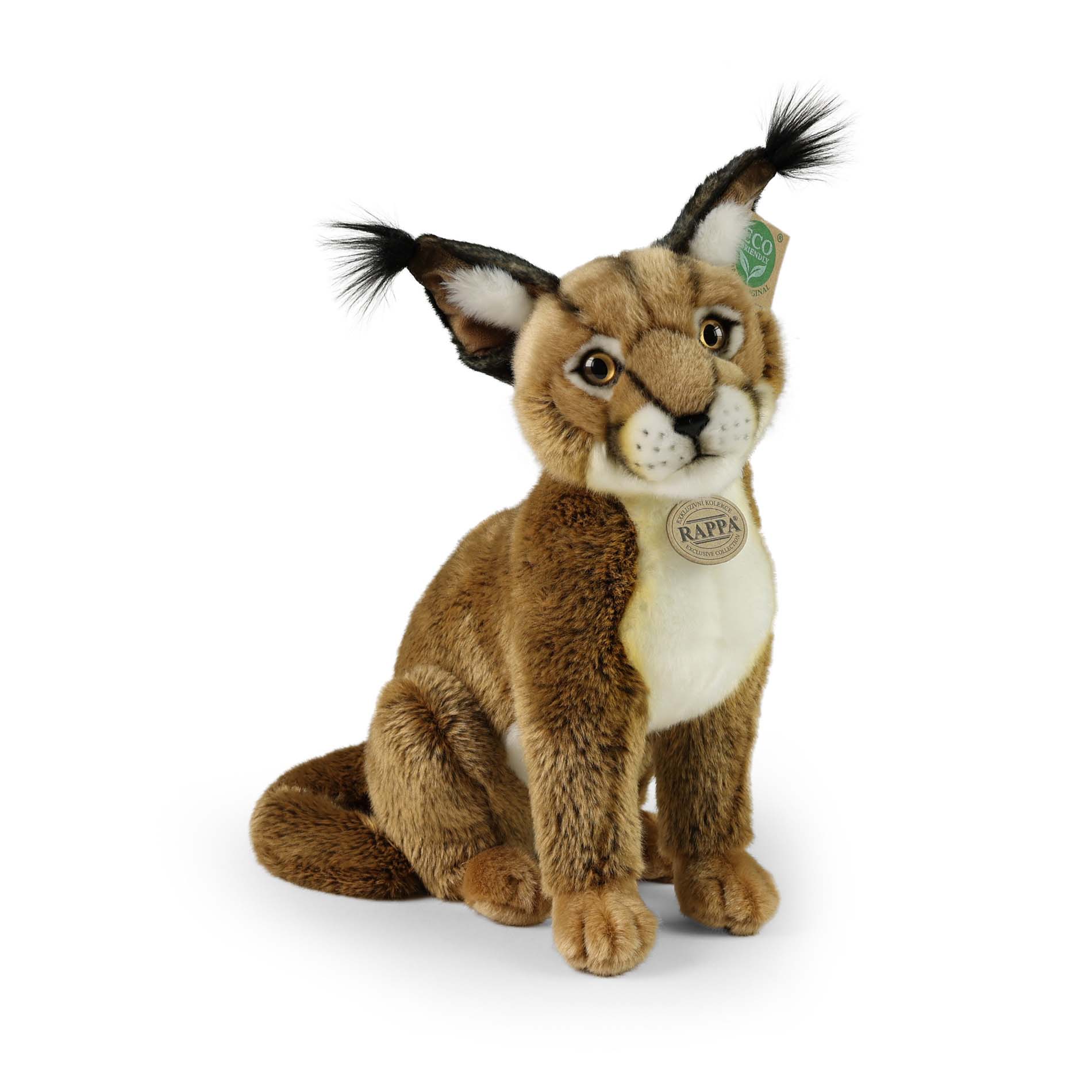 CARACAL PELUCHE DE 35 CM ECO FRIENDLY