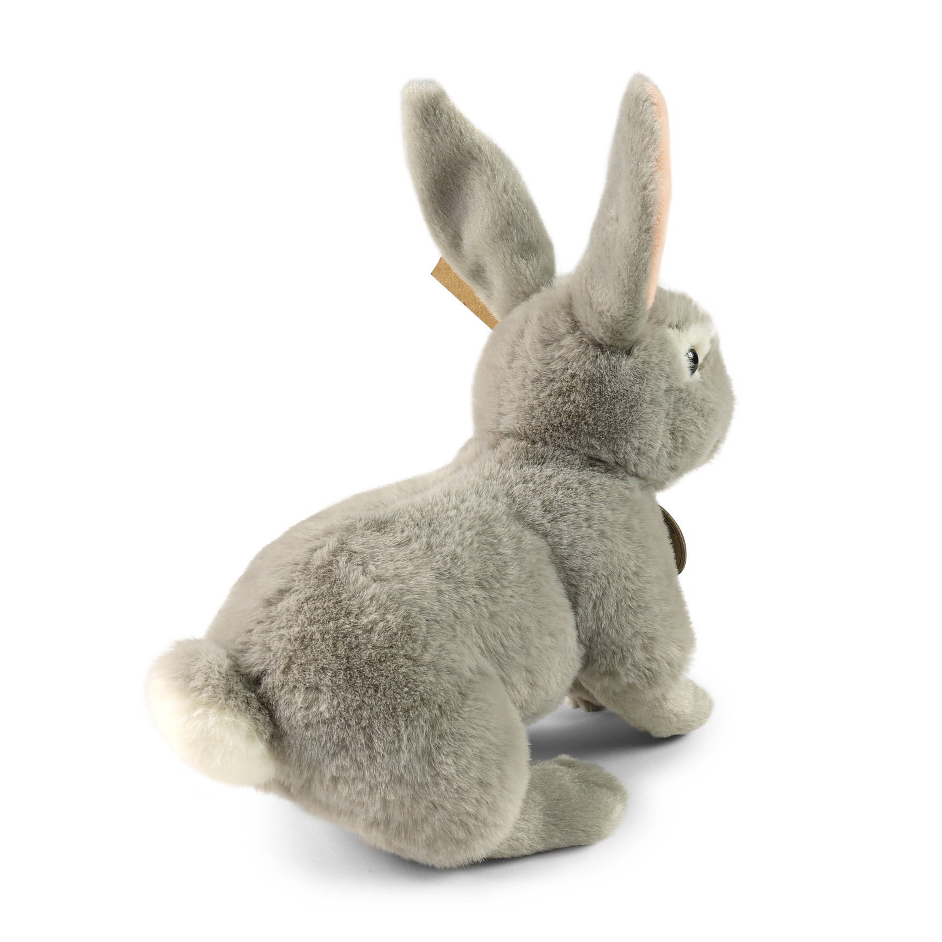 CONEJO GRIS PELUCHE 23 CM ECO FRIENLY SUAVE - Imagen 2