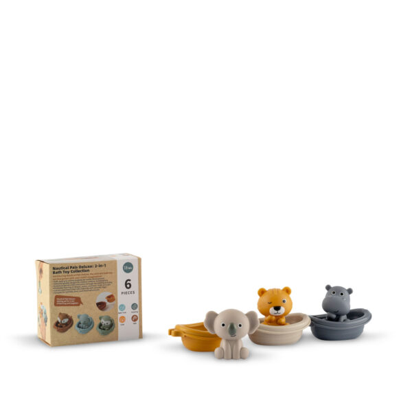 SET 3 BARCOS+3 ANIMALES MARIONETAS DEDO