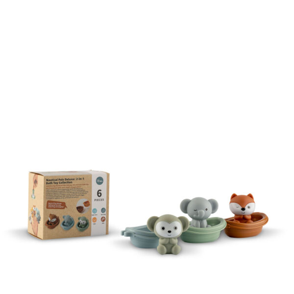 SET 3 BARCOS +3 ANIMALES MARIONETAS DEDOS