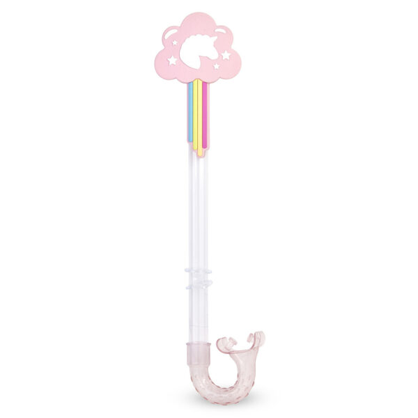 TUBO BUCEAR UNICORN SNORKEL REAL AS RAINBOWS
