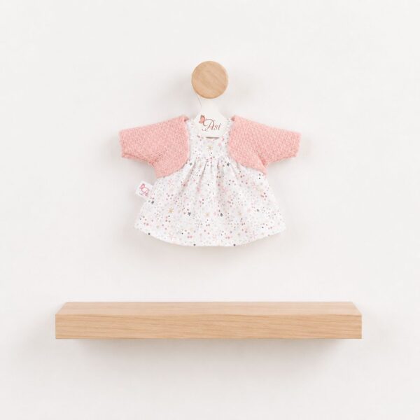 VESTIDO BOMBONCIN ESTAMPADO ESTRELLAS CHAQUETA ROSA