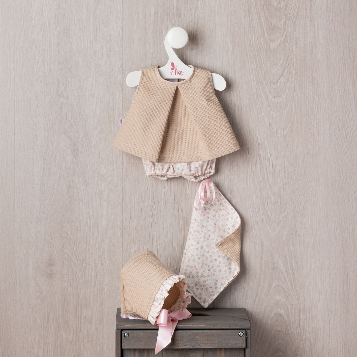 VESTIDO MATTI CONJUNTO FLOR DE LEÓN