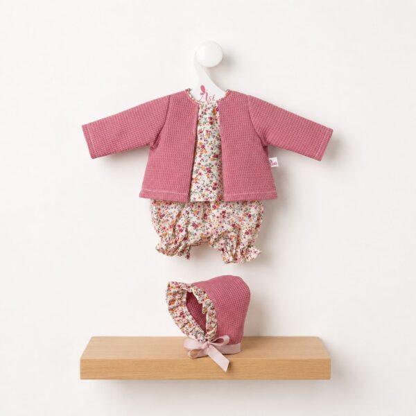 CONJUNTO PARA KOKE CAMISA, POLOLO Y CAPOTA FRESA