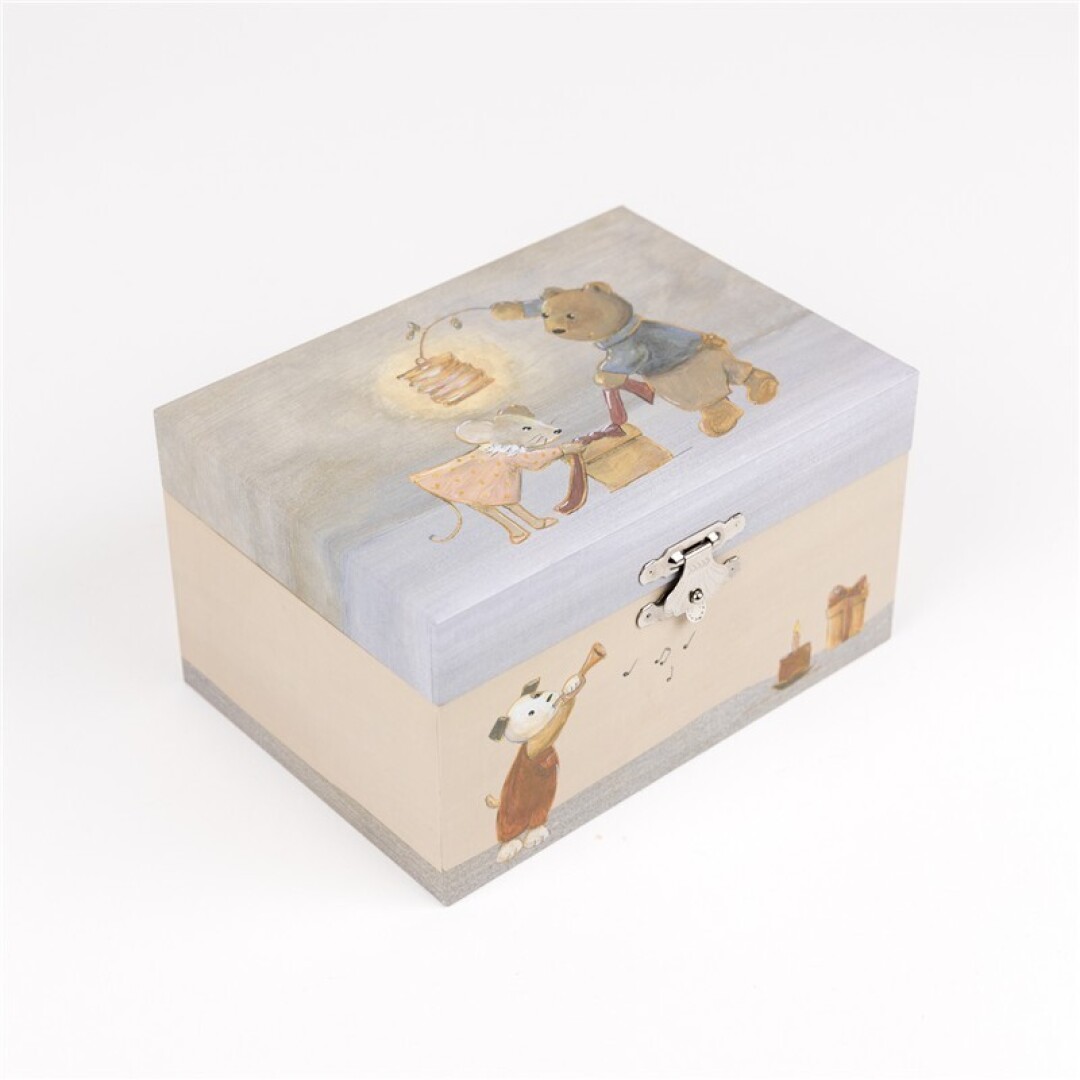 JOYERO-CAJA MÚSICA AMIGOS - Imagen 2