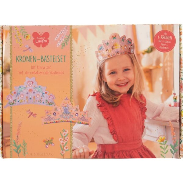 SET DIY TIARAS DE PAPEL PRINCESS LILLIFEE