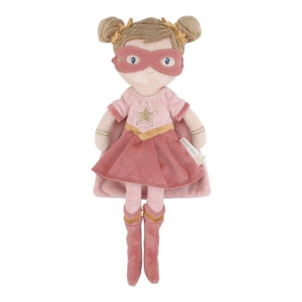 ROSA SUPERHEROÍNA MUÑECA BLANDITA 35CM