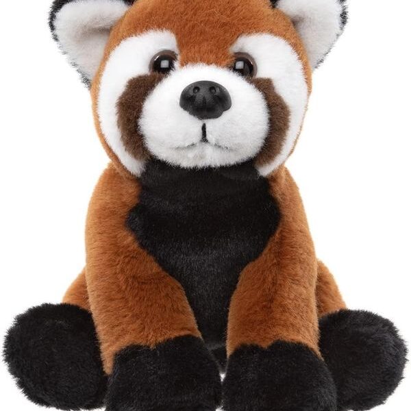 CUDDLE CUB PANDA ROJO 13 CM