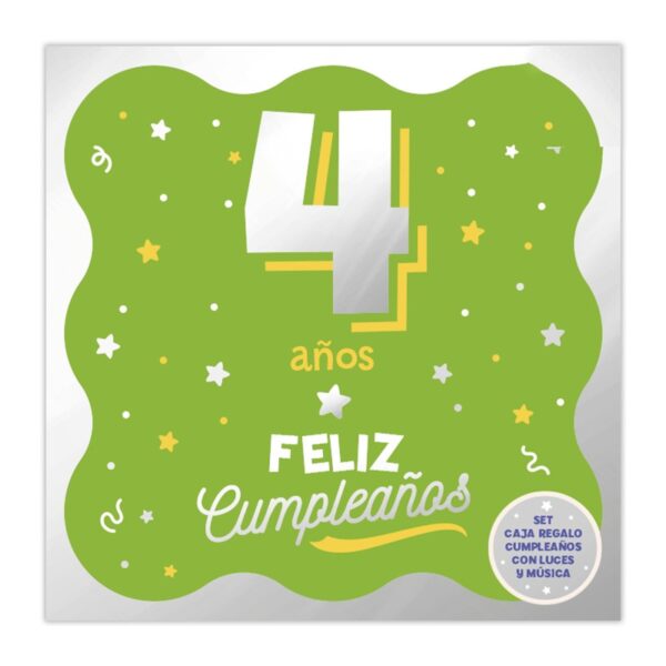 SET DE CUMPLEAÑOS - 4 AÑOS