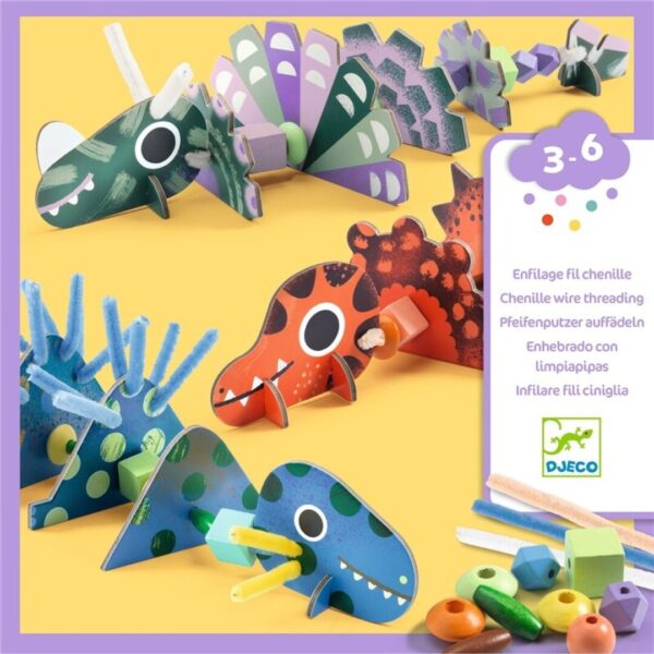 ENSARTES DINOSAURIOS TERRIBLES 3-6 AÑOS