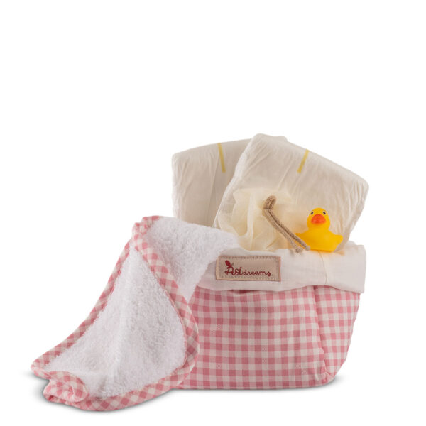 CESTA COMPLEMENTOS PARA EL BAÑO COLECCIÓN PATRICIA