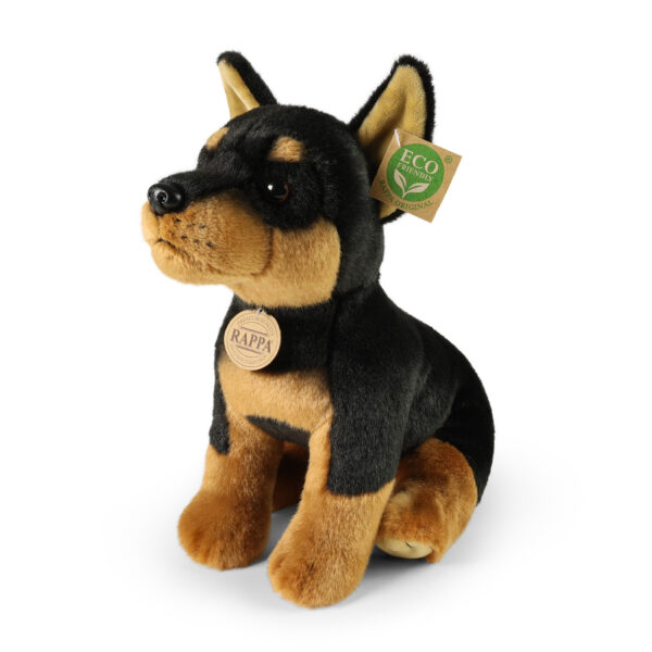 PELUCHE PERRO DOBERMAN 30 CM ECO FRIENDLY