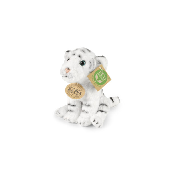 PELUCHE TIGRE BLANCO 15 CM ECO FRIENDLY