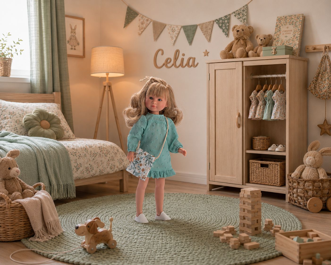 CELIA VESTIDO COLECCIÓN AQUA - Imagen 3