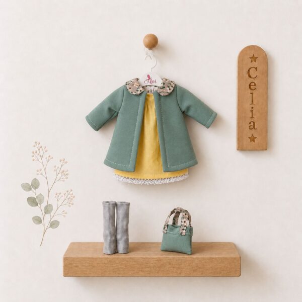VESTIDO CELIA CONJUNTO ABRIGO