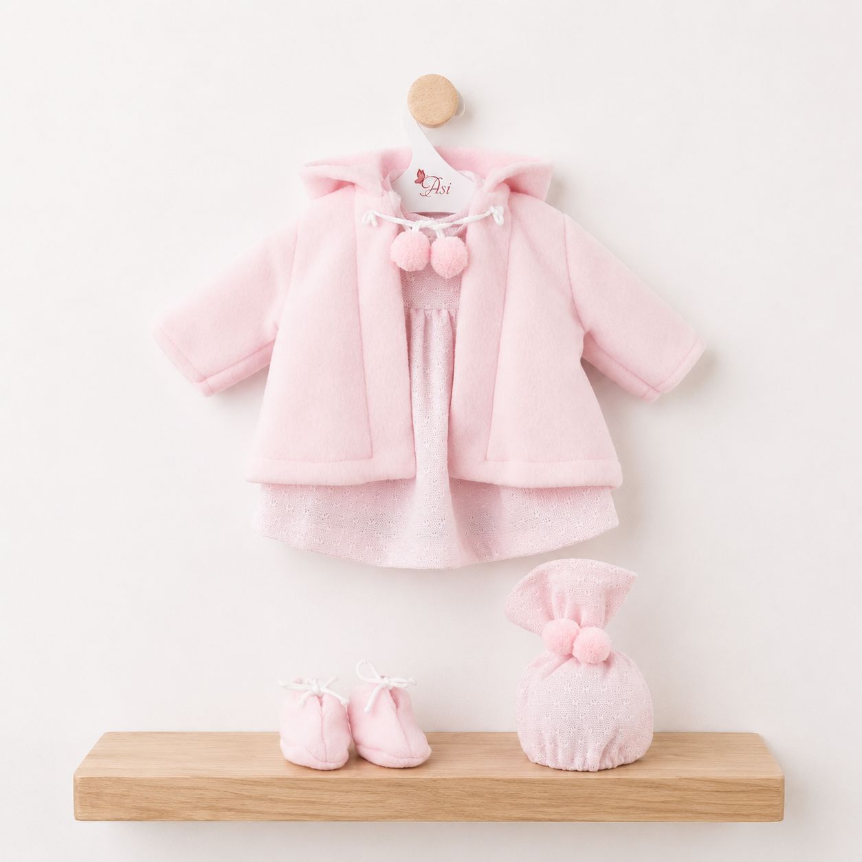 CONJUNTO LEO TRENCA ROSA