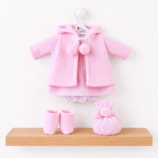 CONJUNTO KOKE TRENCA ROSA