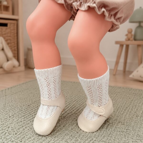 CALCETINES BEIGE MUÑECO 42-57 CM