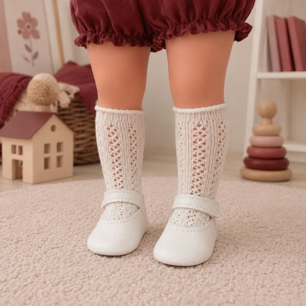 CALCETINES BLANCO MUÑECO 36-40CM