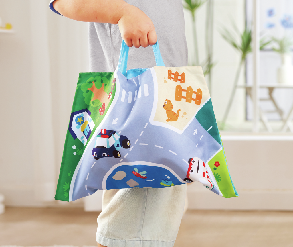 SET DE COCHE DE PELUCHE